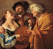 BABUREN, Dirck van The Procuress kj oil